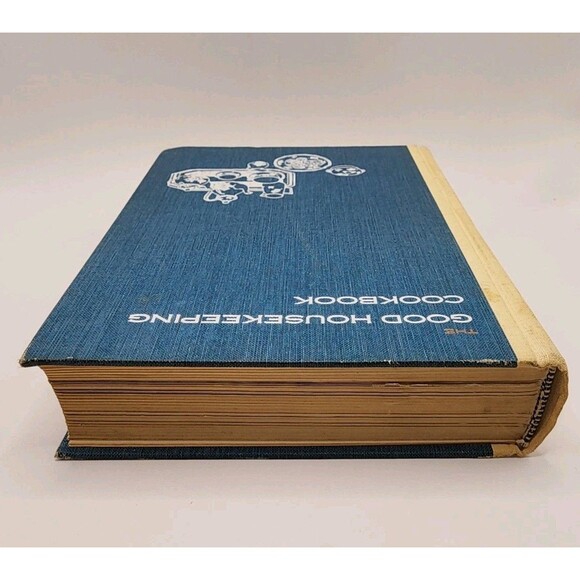 The Good Housekeeping Cookbook Hardcover Book Blue Cover - Picture 7 of 14